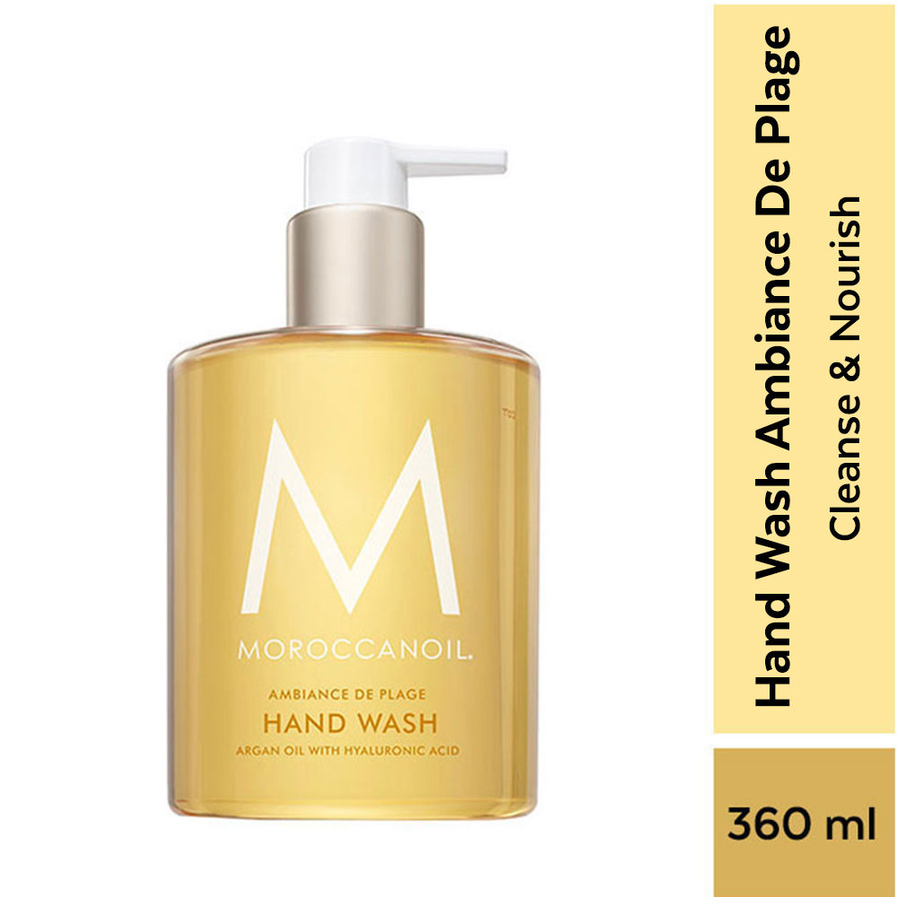 Moroccanoil Hand Wash Ambiance de Plage |Argan Oil & Hyaluronic Acid|Hydrating Soft Nourished Hands