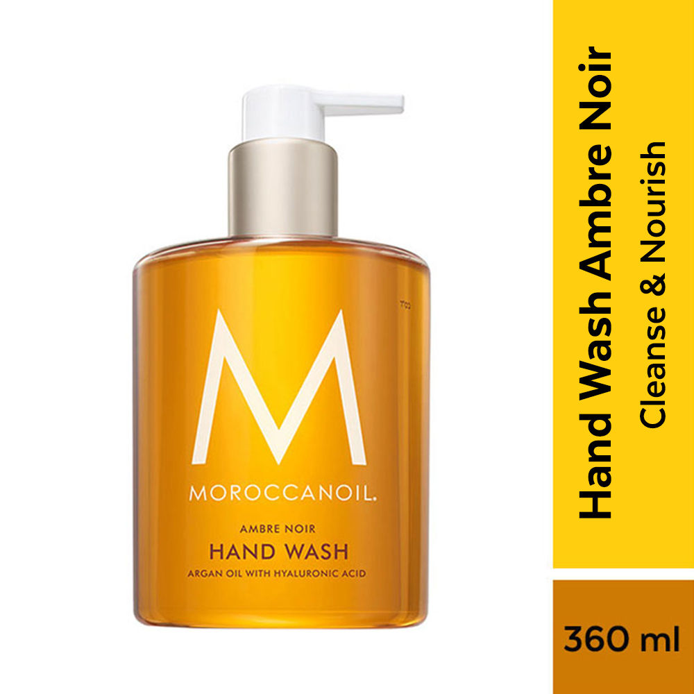 Moroccanoil Hand Wash Ambre Noir |Argan Oil & Hyaluronic Acid |Hydrating Cleanser Moisturizes Hands