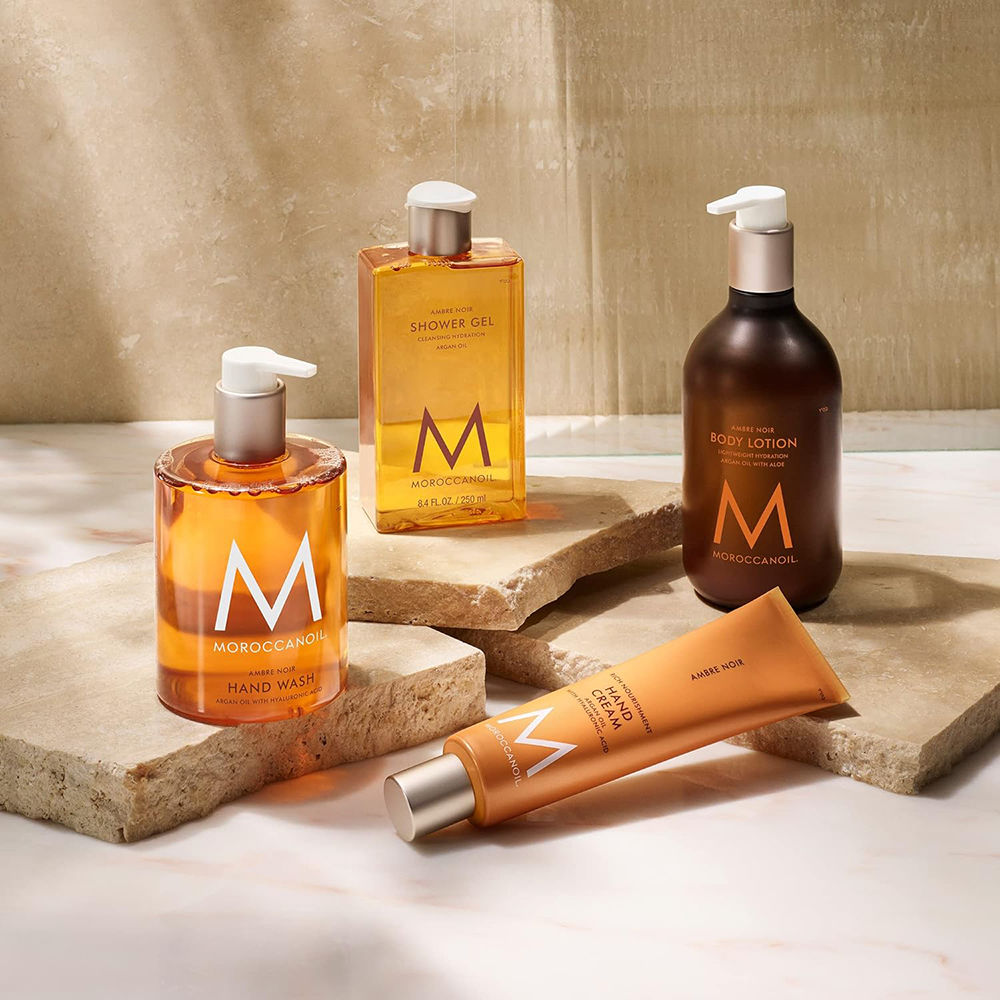 Moroccanoil Hand Wash Ambre Noir |Argan Oil & Hyaluronic Acid |Hydrating Cleanser Moisturizes Hands