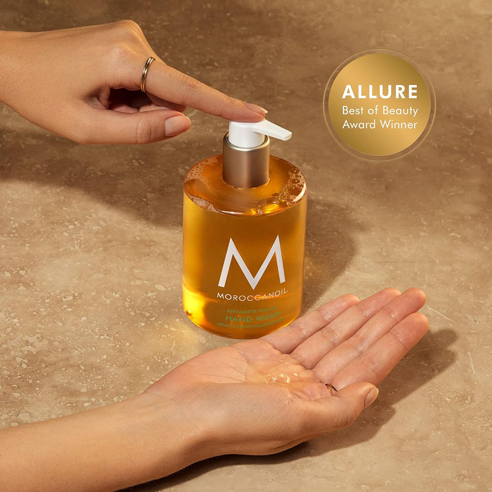 Moroccanoil Hand Wash Bergamote Frache|Argan Oil, Hyaluronic Acid|Citrus-Fresh Hydration Soft Hands