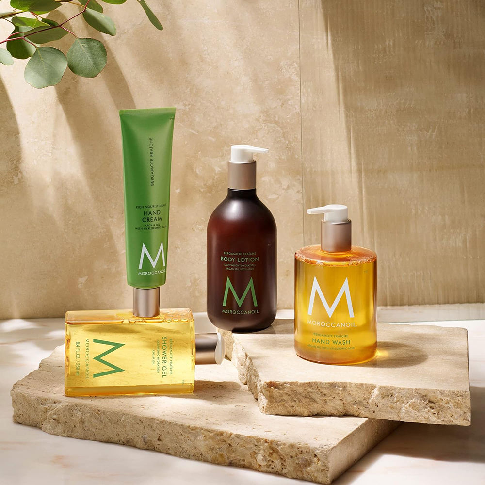 Moroccanoil Hand Wash Bergamote Frache|Argan Oil, Hyaluronic Acid|Citrus-Fresh Hydration Soft Hands
