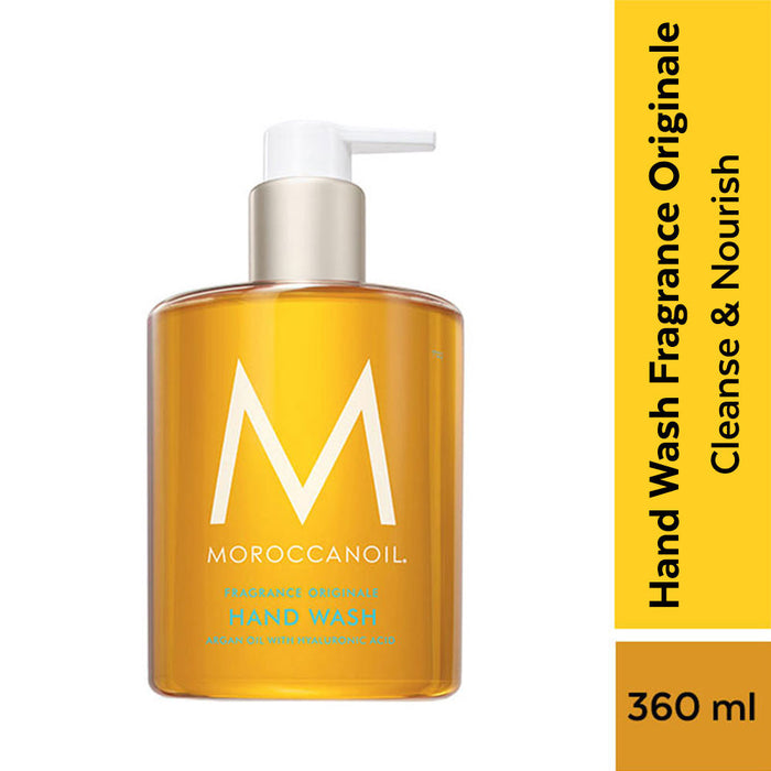 Moroccanoil Hand Wash Fragrance Originale | Argan Oil & Hyaluronic Acid | Hydrating Cleanser Hands