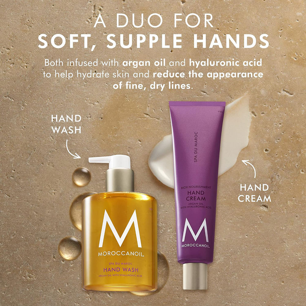 Moroccanoil Hand Wash Spa du Maroc | Argan Oil + Hyaluronic Acid | Hydrating Cleanser Glowing Hands
