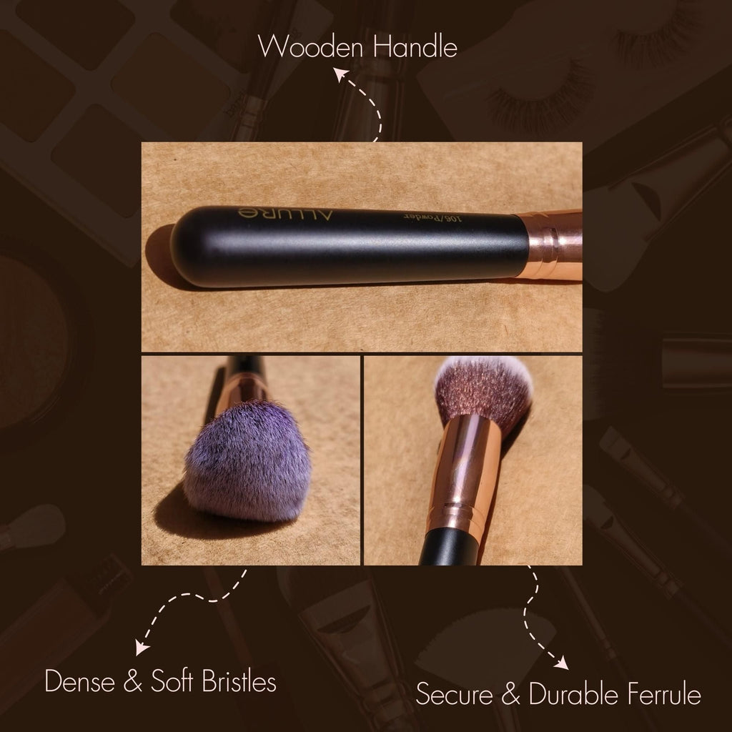 Allure Professional Wing Eyeliner Makeup Brush - 317s