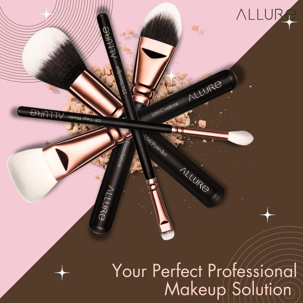 Allure Professional Wing Eyeliner Makeup Brush - 317s