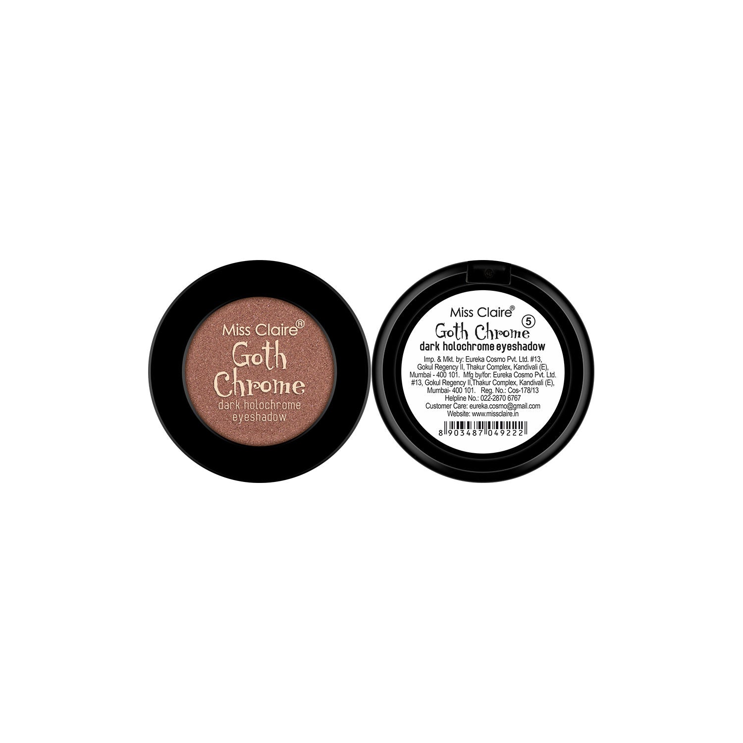 Miss Claire Goth Chrome Eyeshadow
