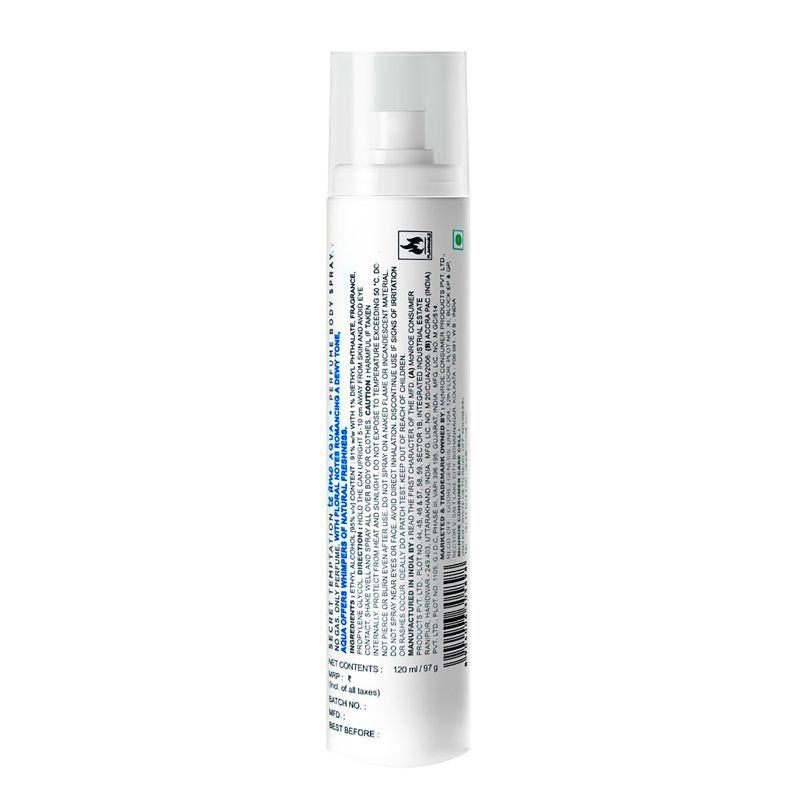 Secret Temptation Te Amo Aqua Perfume Body Spray