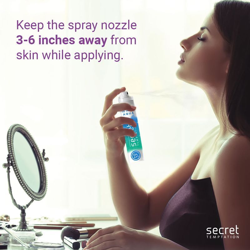 Secret Temptation Te Amo Aqua Perfume Body Spray
