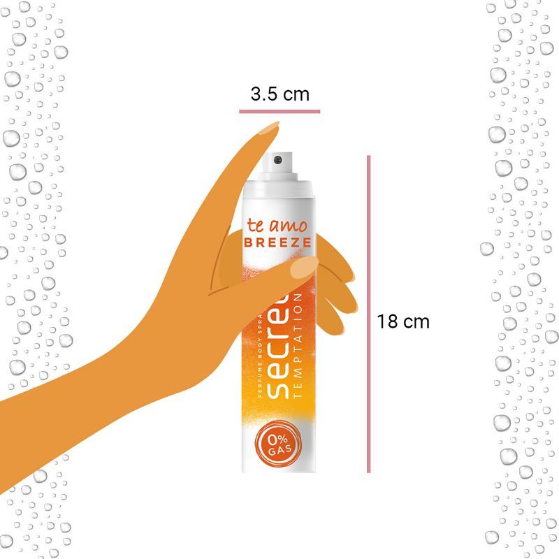 Secret Temptation Te Amo Breeze Perfume Body Spray