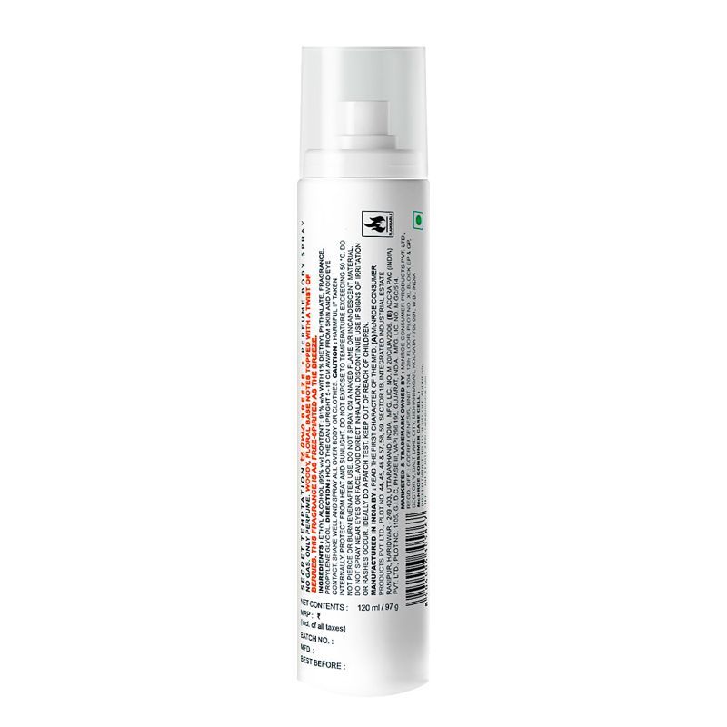 Secret Temptation Te Amo Breeze Perfume Body Spray