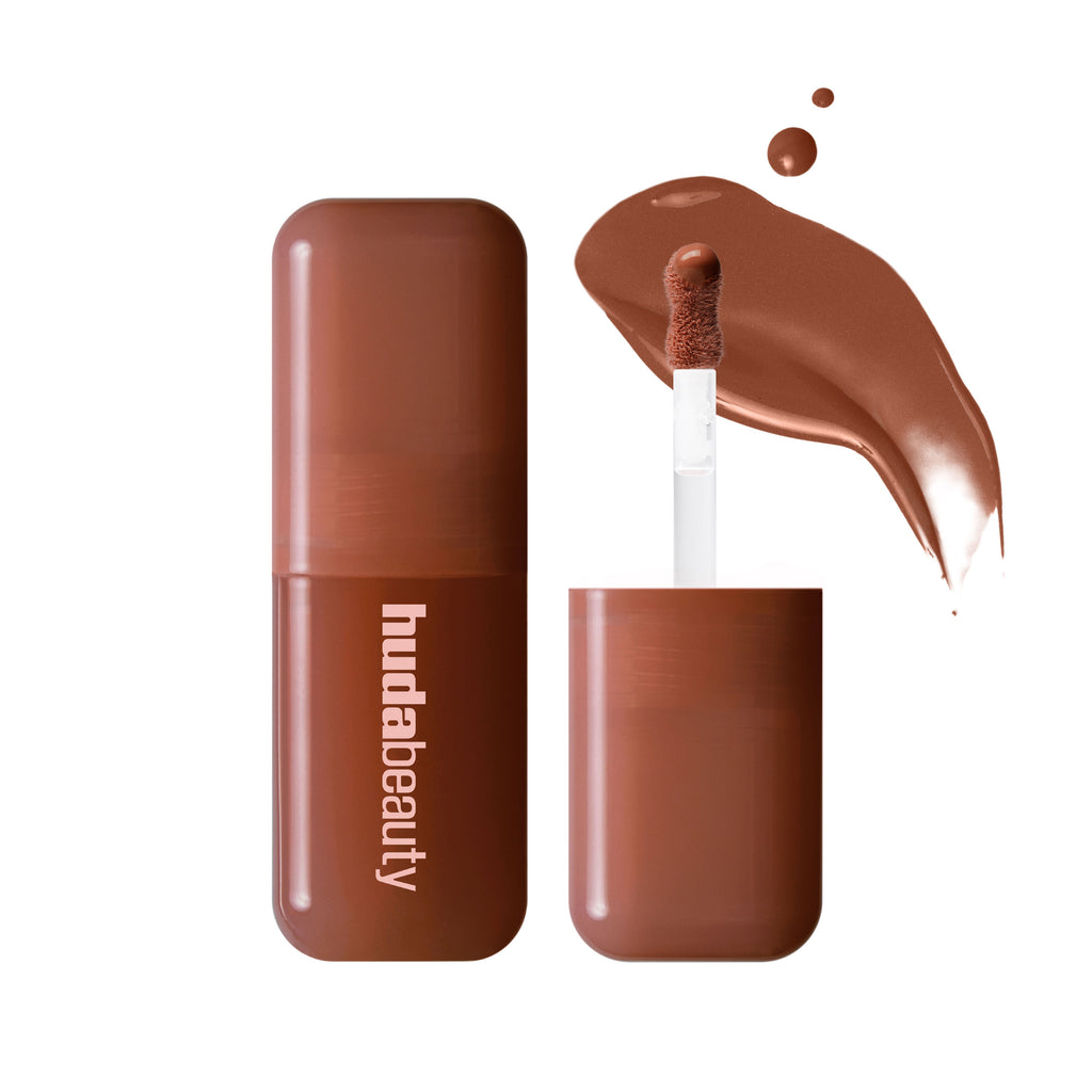 Huda Beauty Icy Nude Faux Filler Lip Gloss