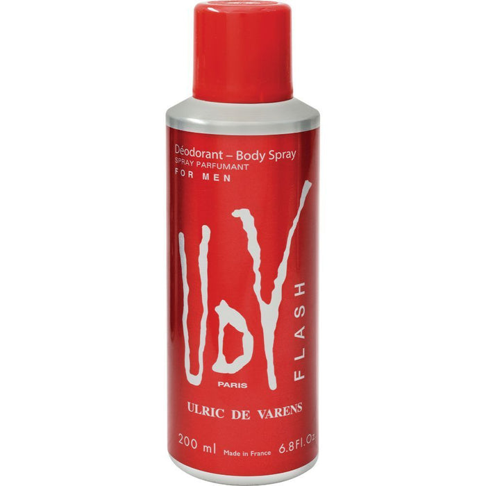 Ulric de Varens Flash Deodorant Body Spray For Men