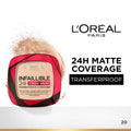 L'Oreal Paris Infallible 24H Fresh Wear Waterproof Powder Foundation