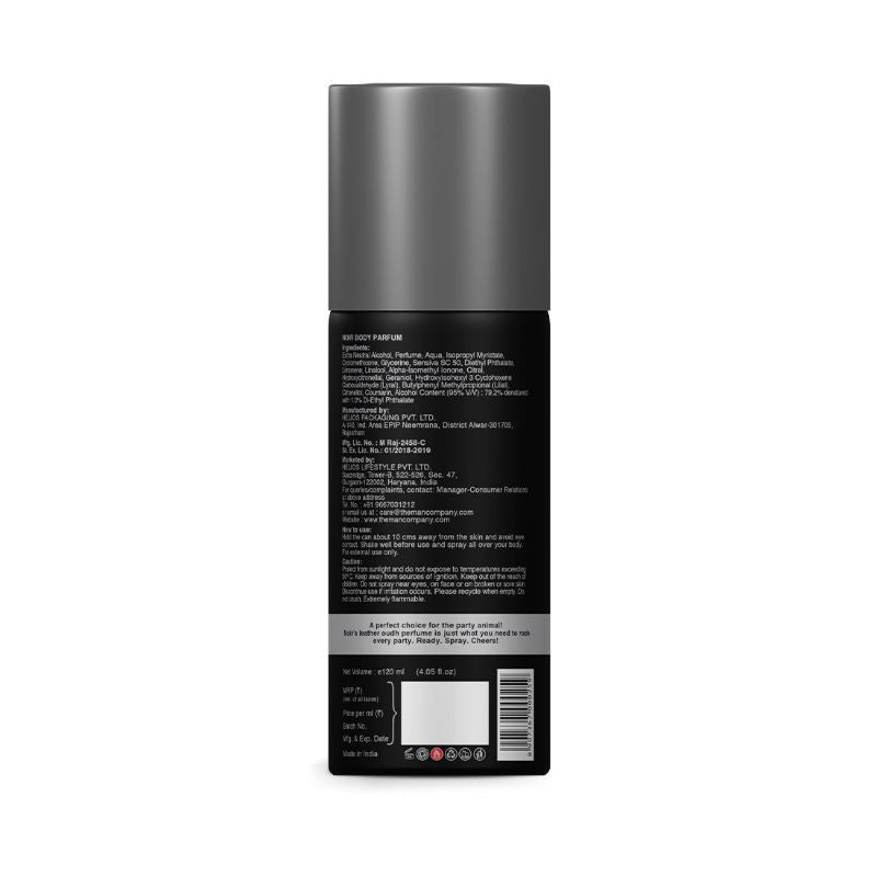 The Man Company Noir Body Perfume For Him