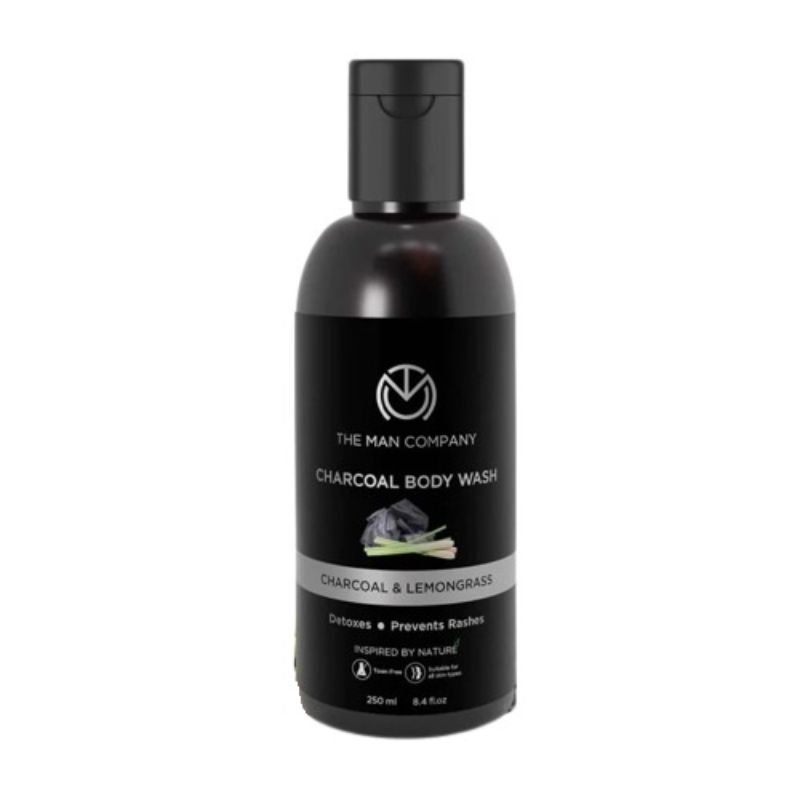 The Man Company Charcoal Body Wash With Lemongrass & Cinnamon