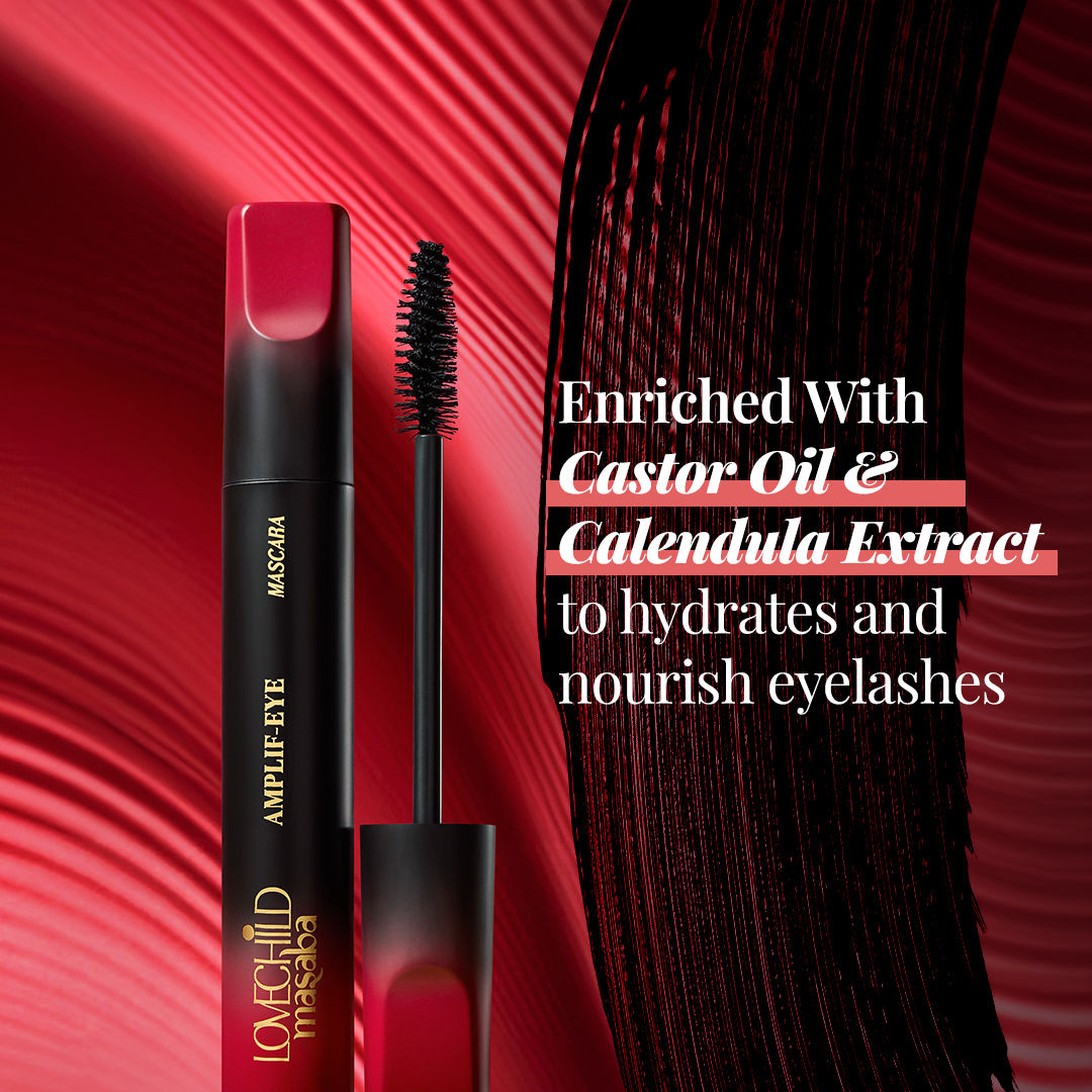 LoveChild Masaba Amplif Eye Volumizing & Long Lasting Eye Mascara
