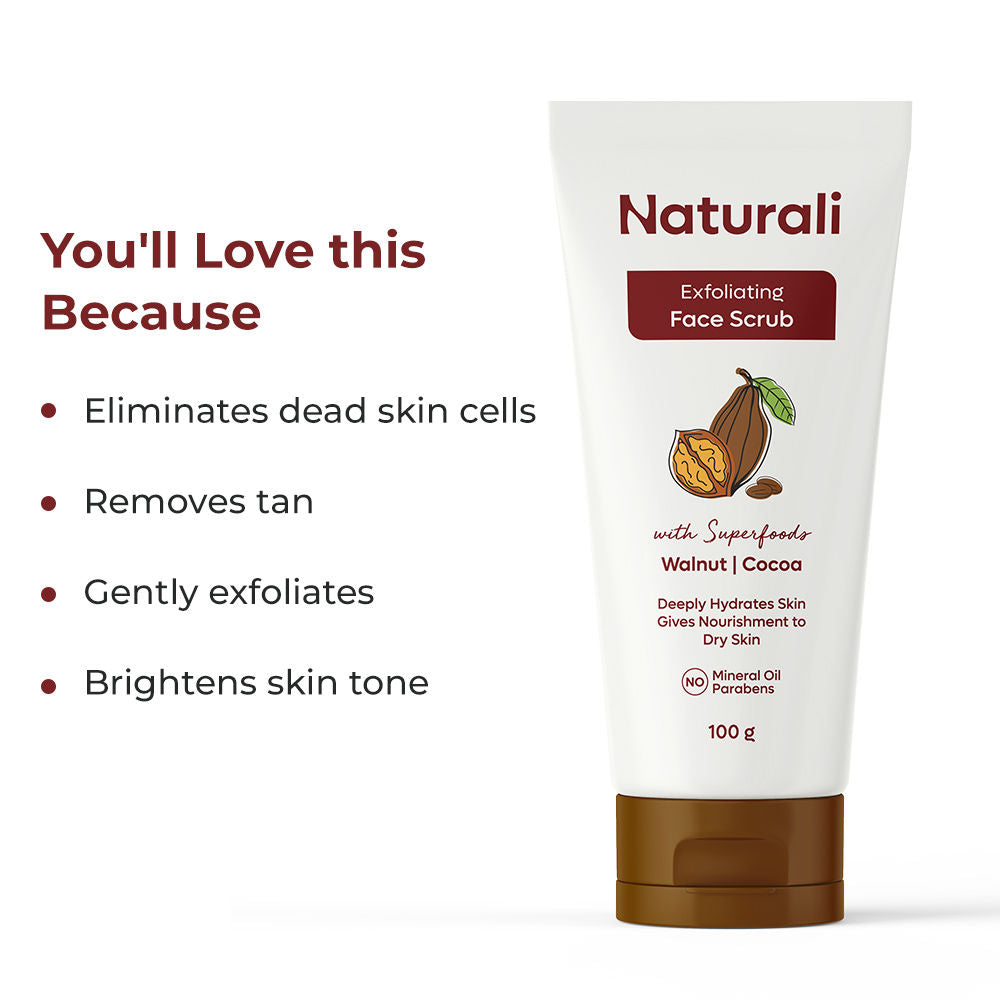 Naturali Exfoliating Face Scrub