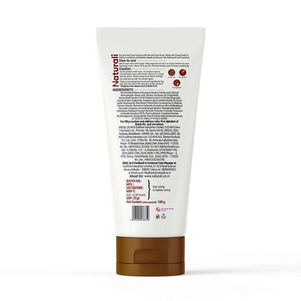 Naturali Exfoliating Face Scrub