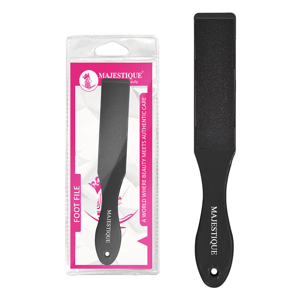 Majestique Double-Sided Foot File for Callus Removal, Smooth Feet - Color May Vary