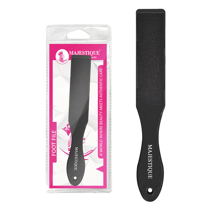 Majestique Double-Sided Foot File for Callus Removal, Smooth Feet - Color May Vary