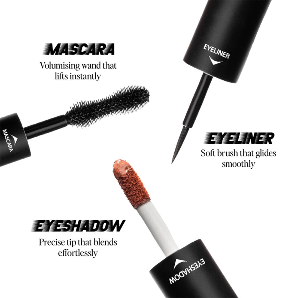 KIRO 3 In 1 Eye Stack - Eyeshadow + Eyeliner + Mascara