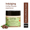 CITTA Arabica Coffee Body Cream, Moisturized, Glowing Skin with Indulgent Arabica Coffee Fragrance