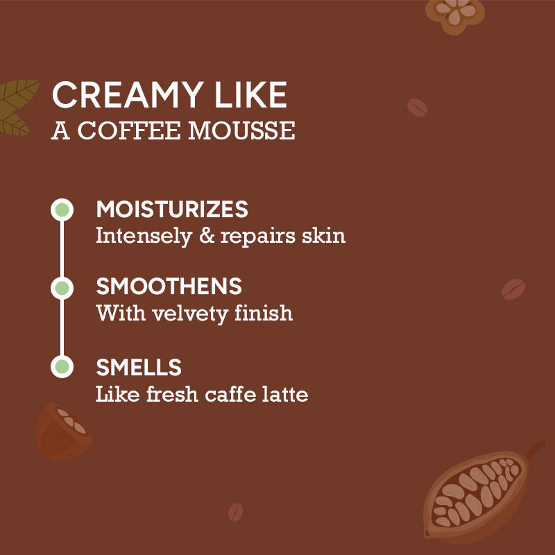 CITTA Arabica Coffee Body Cream, Moisturized, Glowing Skin with Indulgent Arabica Coffee Fragrance