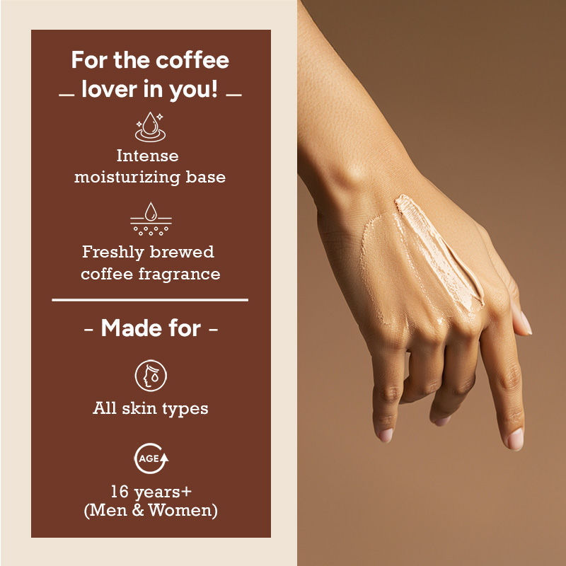 CITTA Arabica Coffee Body Cream, Moisturized, Glowing Skin with Indulgent Arabica Coffee Fragrance