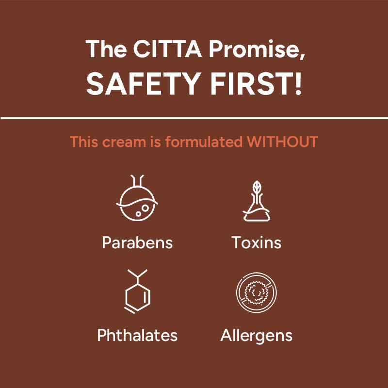 CITTA Arabica Coffee Body Cream, Moisturized, Glowing Skin with Indulgent Arabica Coffee Fragrance