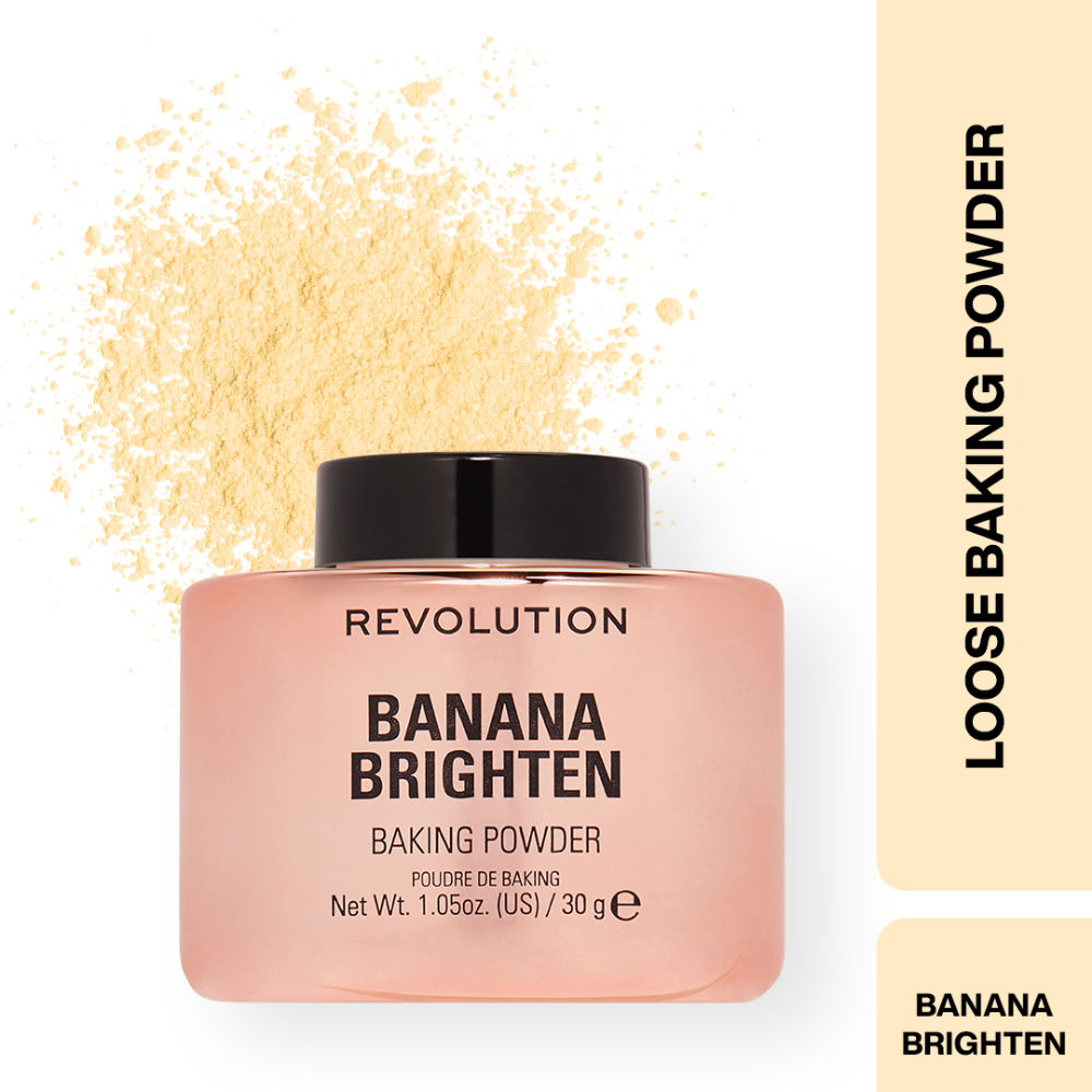 Makeup Revolution Banana Brighten Baking Powder - Yellow