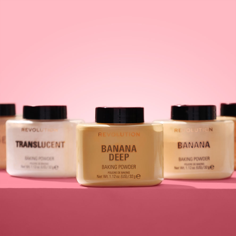 Makeup Revolution Banana Brighten Baking Powder - Yellow