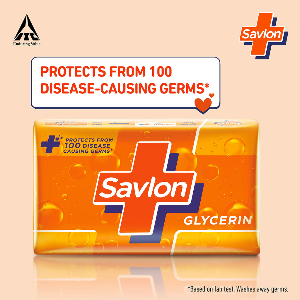 Savlon Glycerine Soap (Buy 3 Get 1 Free)