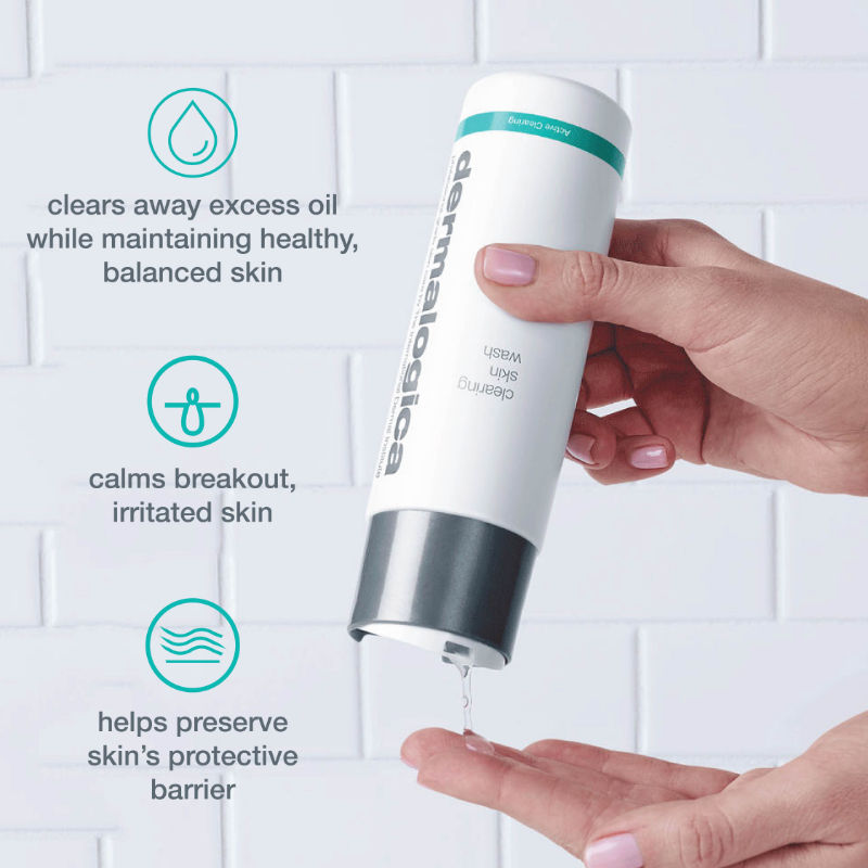 Dermalogica Clearing Skin Wash For Oily & Acne-prone Skin With Salycylic Acid & Lavendar