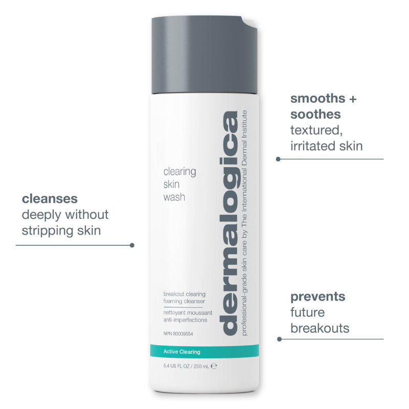 Dermalogica Clearing Skin Wash For Oily & Acne-prone Skin With Salycylic Acid & Lavendar
