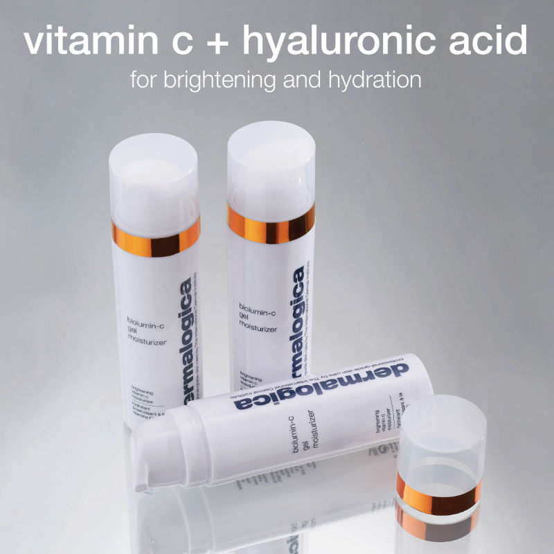 Dermalogica Biolumin-C Gel Face Moisturiser with Vitamin C, Hyaluronic Acid, Citrus Oil & Aloe Juice