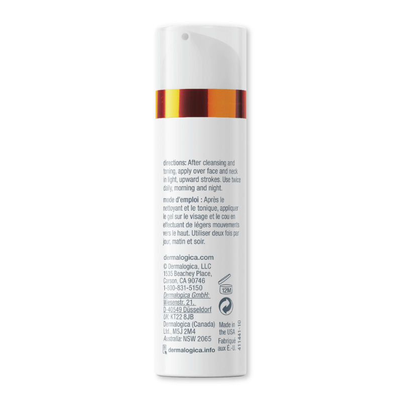 Dermalogica Biolumin-C Gel Face Moisturiser with Vitamin C, Hyaluronic Acid, Citrus Oil & Aloe Juice