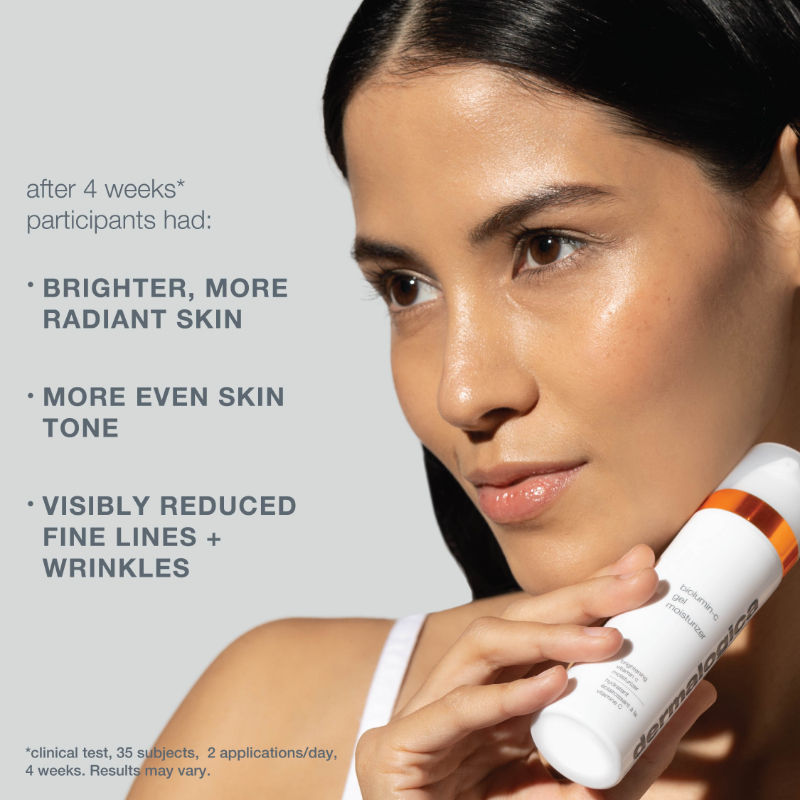 Dermalogica Biolumin-C Gel Face Moisturiser with Vitamin C, Hyaluronic Acid, Citrus Oil & Aloe Juice