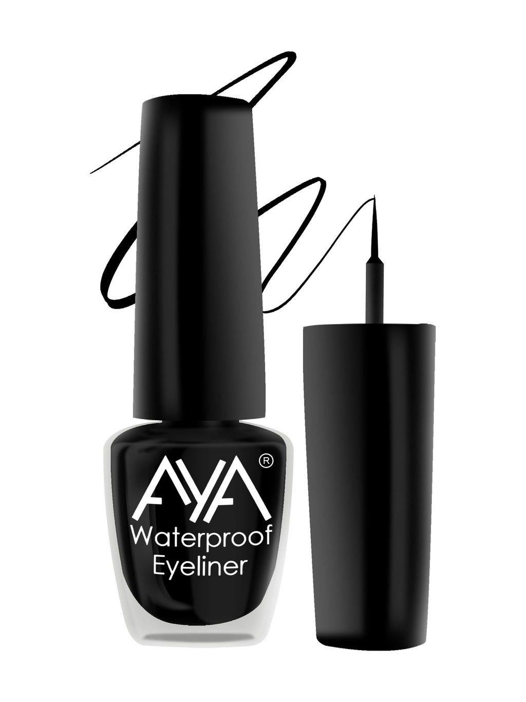 AYA 24 Hrs Long Lasting & Waterproof Eyeliner - Black