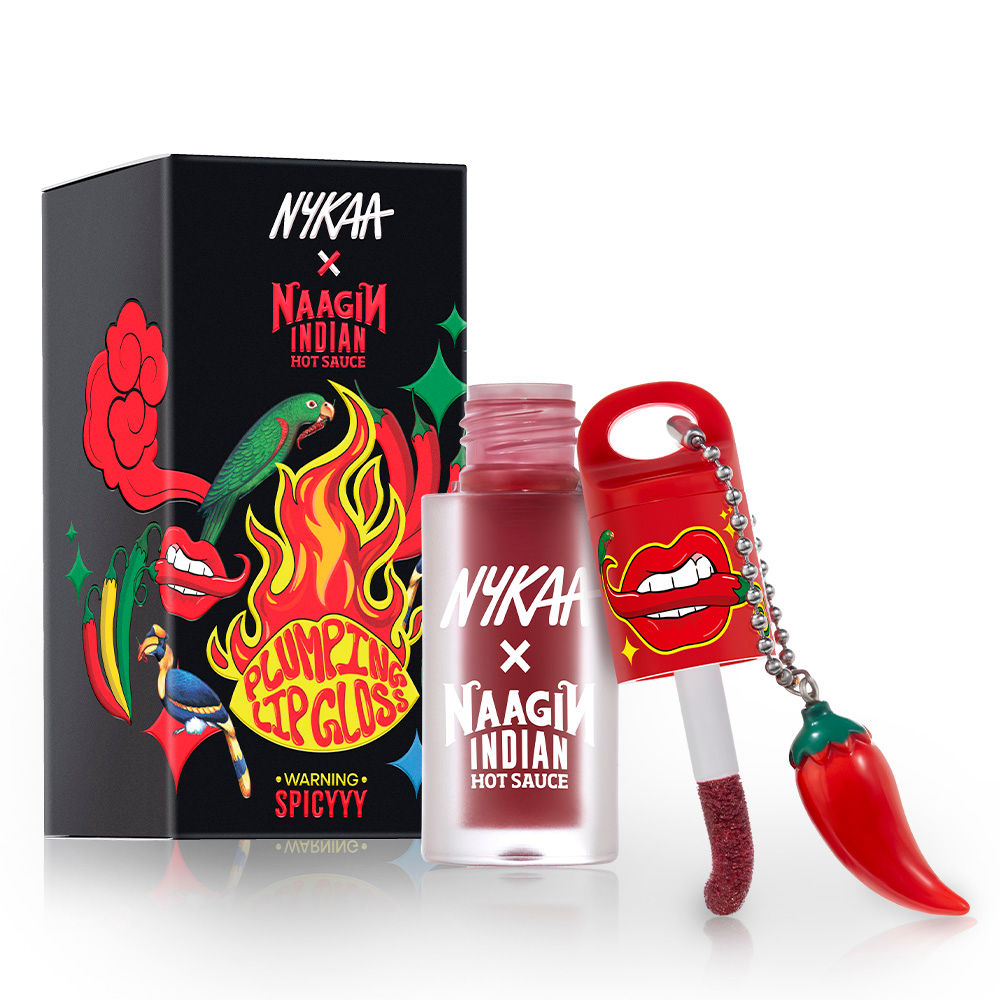 Nykaa Cosmetics X Naagin Hot Sauce Plumping Lip Gloss