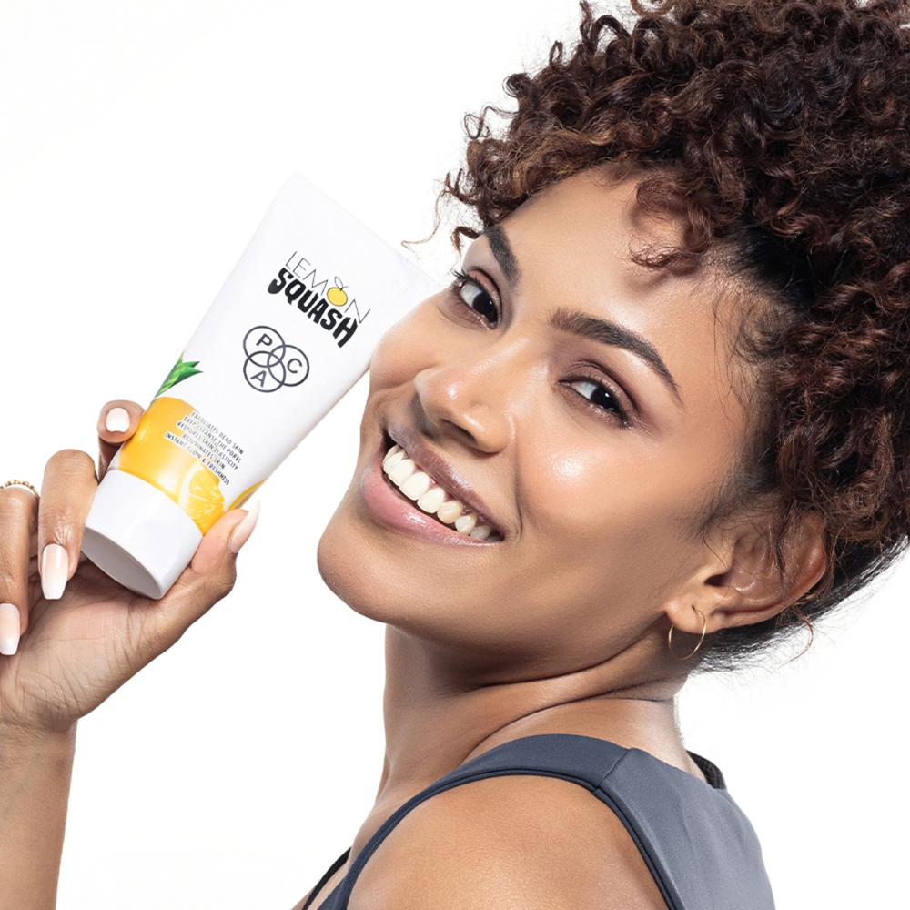 PAC Lemon Squash Exfoliator - Gentle Lightweight Exfoliater, Unclogs Pores, Adds Instant Freshness