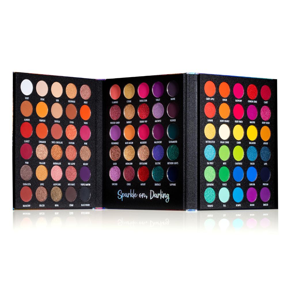 PAC Take Cover Eyeshadow Book Palette - Versatile MUA Palette, Highly Pigmented Blends Effortlessly