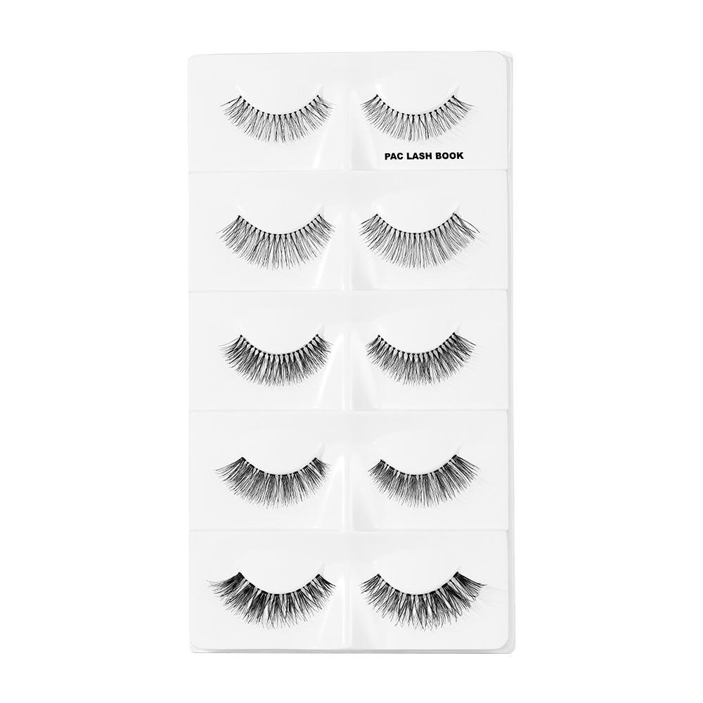 PAC Lash Book Season 1 - Mix of Natural & Bold Lashes, Reusable up to 12X, Lightweight All-Day Wear