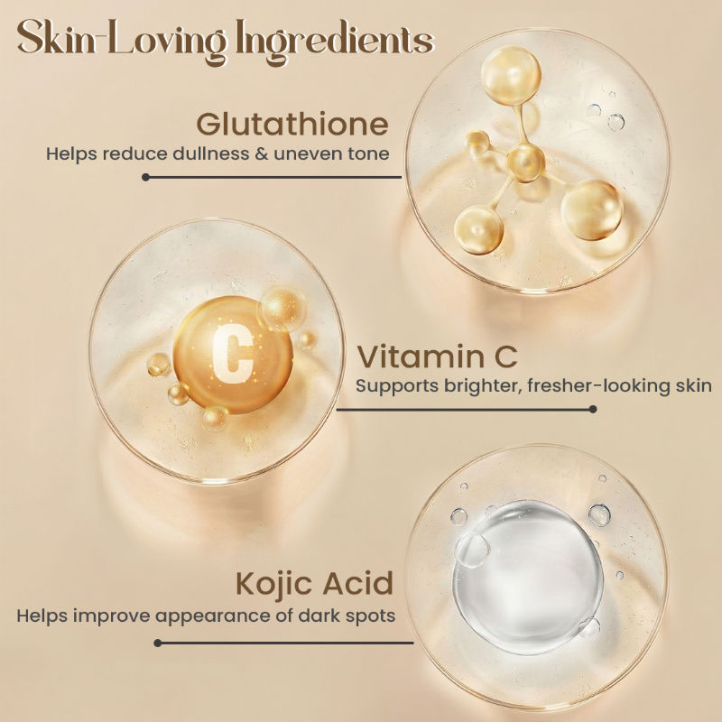 Glamveda Glutathione Skin Brightening Face Cream with Vitamin C | Lightweight, All Skin Type