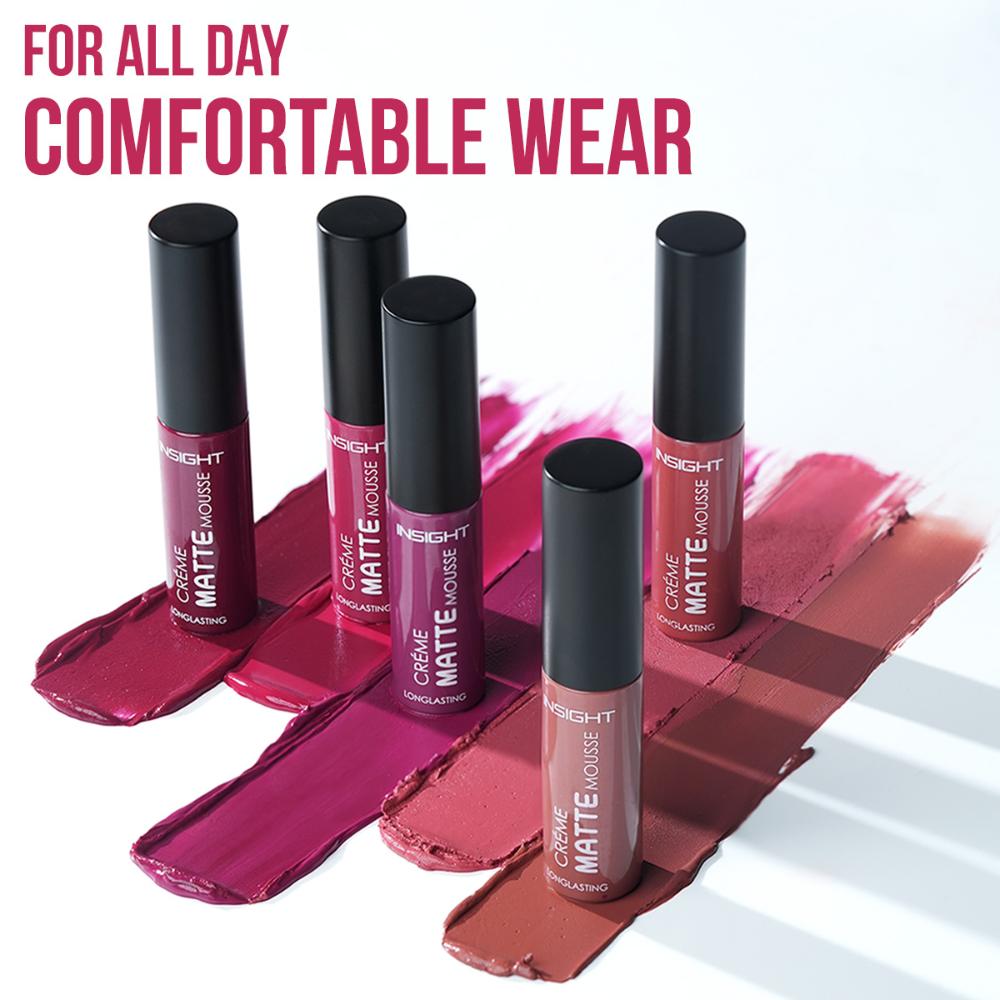 Insight Cosmetics Creme Matte Mousse, 12hr Long Stay & Smudge Proof