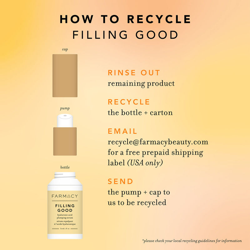 Farmacy Beauty Filling Good Hyaluronic Acid Plumping Serum