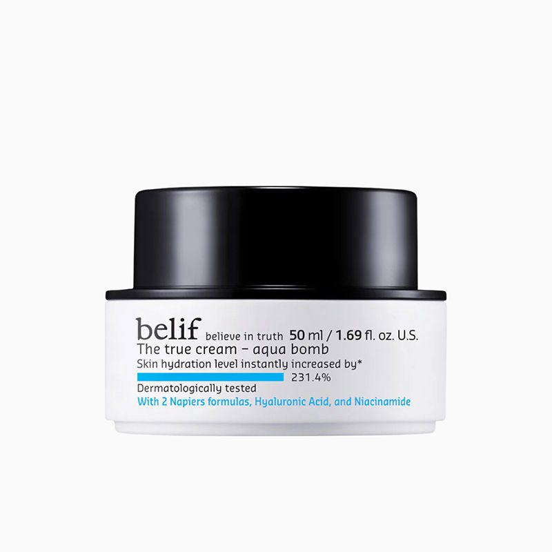 belif The True Cream Aqua Bomb, Dermat Tested Moisturizer, Increases Skin Hydration By 70%