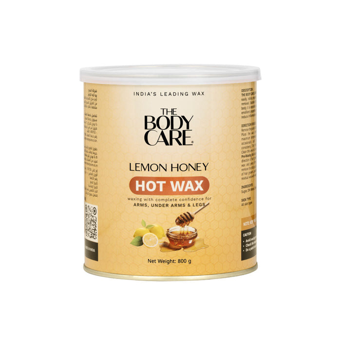 The Body Care Lemon Honey Hot Wax