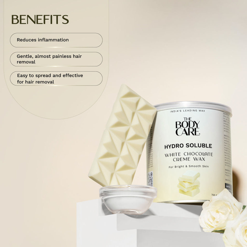 The Body Care Hydrosoluble White Chocolate Creme Wax