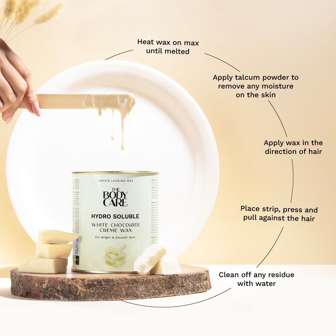 The Body Care Hydrosoluble White Chocolate Creme Wax