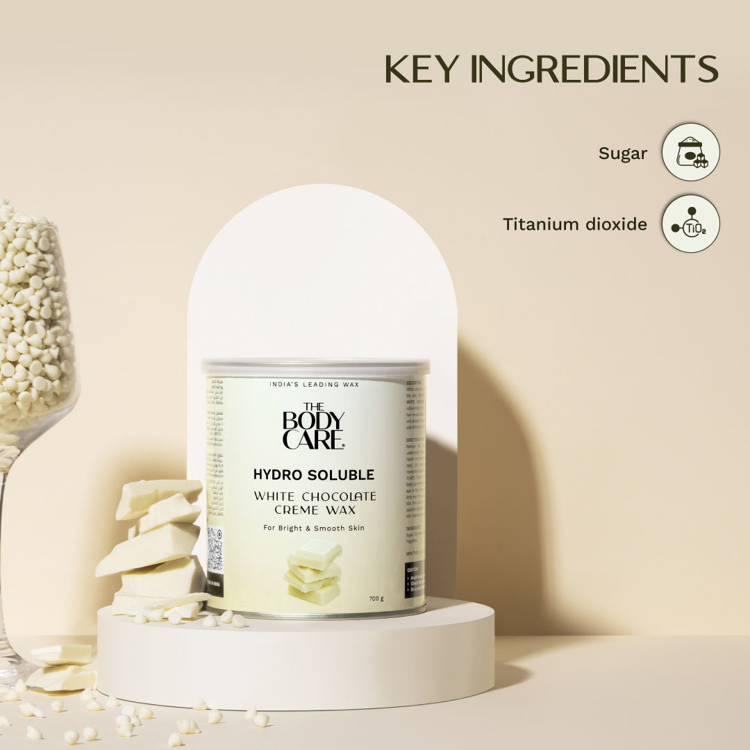 The Body Care Hydrosoluble White Chocolate Creme Wax